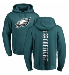 Nike Philadelphia Eagles #88 Dallas Goedert Green Backer Pullover Hoodie