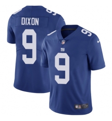 Men's Nike New York Giants #9 Riley Dixon Royal Blue Team Color Vapor Untouchable Limited Player NFL Jersey