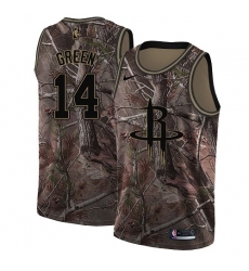 Youth Nike Houston Rockets #14 Gerald Green Swingman Camo Realtree Collection NBA Jersey