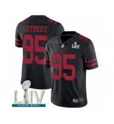 Men's San Francisco 49ers #95 Kentavius Street Black Alternate Vapor Untouchable Limited Player Super Bowl LIV Bound Football Jersey
