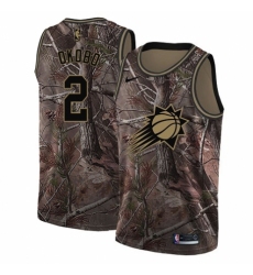 Men's Nike Phoenix Suns #2 Elie Okobo Swingman Camo Realtree Collection NBA Jersey