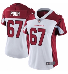 Women's Nike Arizona Cardinals #67 Justin Pugh White Vapor Untouchable Limited Player NFL Jersey