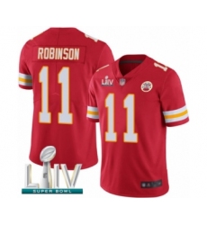 Youth Kansas City Chiefs #23 Armani Watts Red Team Color Vapor Untouchable Limited Player Super Bowl LIV Bound Football Jersey