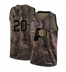 Women's Nike Indiana Pacers #20 Doug McDermott Swingman Camo Realtree Collection NBA Jersey