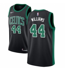 Youth Nike Boston Celtics #44 Robert Williams Swingman Black NBA Jersey - Statement Edition