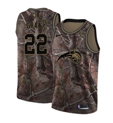 Men's Nike Orlando Magic #22 Jerian Grant Swingman Camo Realtree Collection NBA Jersey