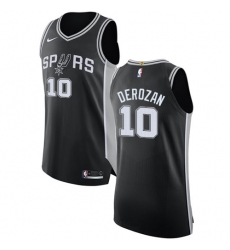 Youth Nike San Antonio Spurs #10 DeMar DeRozan Swingman Black NBA Jersey - Icon Edition