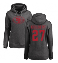 NFL Women's Nike San Francisco 49ers #27 Adrian Colbert Ash One Color Pullover Hoodie