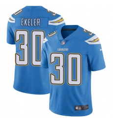 Youth Nike Los Angeles Chargers #30 Austin Ekeler Electric Blue Alternate Vapor Untouchable Limited Player NFL Jersey