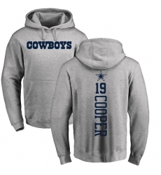 NFL Nike Dallas Cowboys #19 Amari Cooper Ash Backer Pullover Hoodie