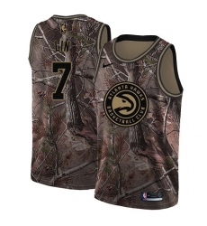 Youth Nike Atlanta Hawks #7 Jeremy Lin Swingman Camo Realtree Collection NBA Jersey
