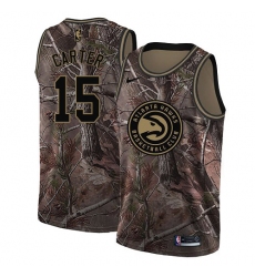 Men's Nike Atlanta Hawks #15 Vince Carter Swingman Camo Realtree Collection NBA Jersey