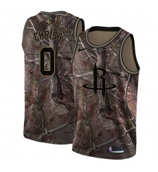 Women's Nike Houston Rockets #0 Marquese Chriss Swingman Camo Realtree Collection NBA Jersey