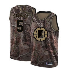 Men's Nike Los Angeles Clippers #5 Montrezl Harrell Swingman Camo Realtree Collection NBA Jersey