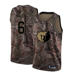 Men's Nike Memphis Grizzlies #6 Shelvin Mack Swingman Camo Realtree Collection NBA Jersey
