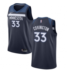 Youth Nike Minnesota Timberwolves #33 Robert Covington Swingman Navy Blue NBA Jersey - Icon Edition