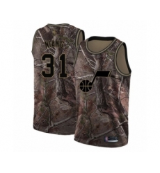 Youth Utah Jazz #31 Georges Niang Swingman Camo Realtree Collection Basketball Jersey