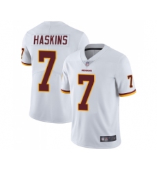 Youth Washington Redskins #7 Dwayne Haskins White Vapor Untouchable Limited Player Football Jersey