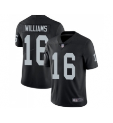 Men's Oakland Raiders #16 Tyrell Williams Black Team Color Vapor Untouchable Limited Player Football Jersey
