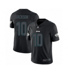 Men's Philadelphia Eagles #10 DeSean Jackson Limited Black Rush Impact Football Jersey