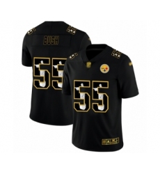Men's Pittsburgh Steelers #55 Devin Bush Black Jesus Faith Limited Player Football Jersey