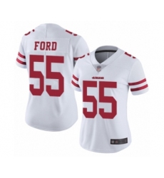 Women's San Francisco 49ers #55 Dee Ford White Vapor Untouchable Limited Player Football Jersey