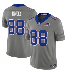 Men's Buffalo Bills #88 Dawson Knox Gray F.U.S.E. 2026 Nickel City Vapor Football Stitched Jersey