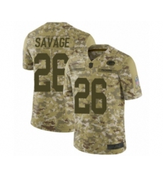 Men's Green Bay Packers #26 Darnell Savage Jr. Limited Camo 2018 Salute to Service Football Jerseys