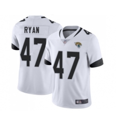Youth Jacksonville Jaguars #47 Jake Ryan White Vapor Untouchable Limited Player Football Jersey