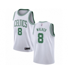 Women's Boston Celtics #8 Kemba Walker Swingman White Basketball Jersey - Association Edition