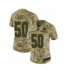 Women's Kansas City Chiefs #50 Darron Lee Limited Camo 2018 Salute to Service Football Jersey