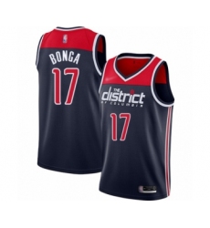 Youth Washington Wizards #17 Isaac Bonga Swingman Navy Blue Finished Basketball Jersey - Statement Edition