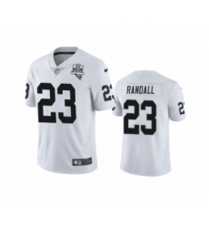 Youth Oakland Raiders #23 Damarious Randall White 2020 Inaugural Season Vapor Limited Jersey