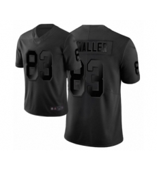 Youth Oakland Raiders #83 Darren Waller Limited Black City Edition Football Jersey