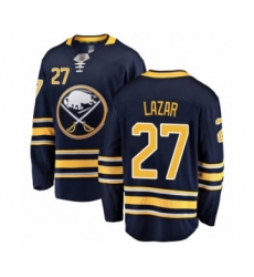 Youth Buffalo Sabres #27 Curtis Lazar Fanatics Branded Navy Blue Home Breakaway Hockey Jersey