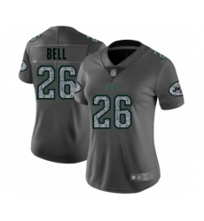 Women's New York Jets #26 Le'Veon Bell Limited Gray Static Fashion Football Jersey