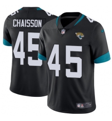 Youth Jacksonville Jaguars #45 K'Lavon Chaisson Black Team Color Stitched NFL Vapor Untouchable Limited Jersey