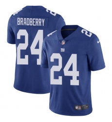 Nike New York Giants #24 James Bradberry Royal Blue Team Color Men's Stitched NFL Vapor Untouchable Limited Jersey