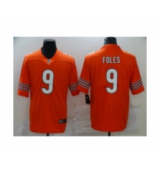 Youth Chicago Bears #9 Nick Foles Orange Vapor Limited Jersey