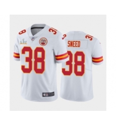 Women's Kansas City Chiefs #38 L'Jarius Sneed White Super Bowl LV Jersey