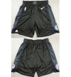 Mens Dallas Mavericks Navy Shorts (Run Small)