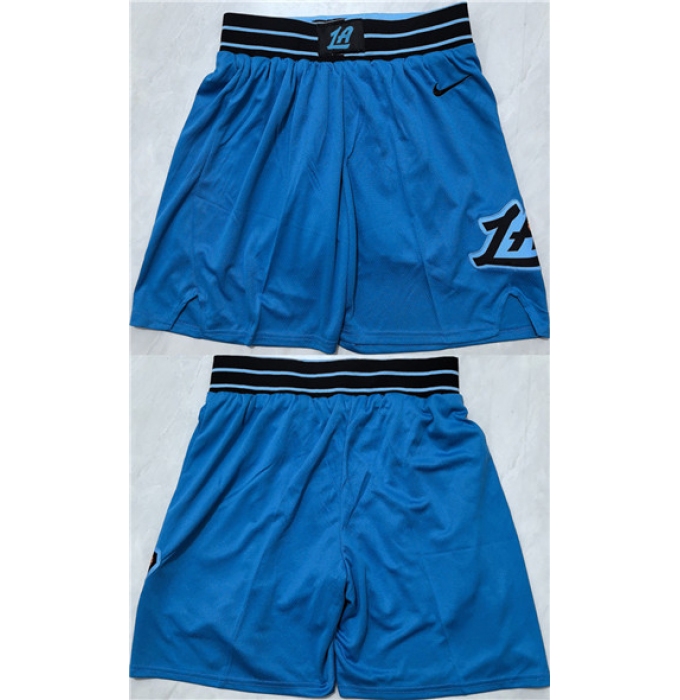 Men's Los Angeles Clippers Blue 2025 Shorts (Run Small)