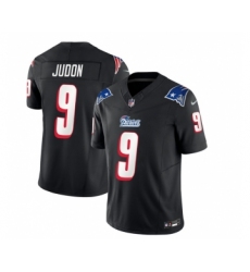 Men's Nike New England Patriots #9 Matthew Judon Black 2023 F.U.S.E. Vapor Limited Football Stitched Jersey