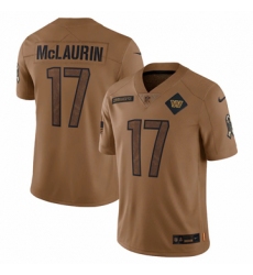 Men's Washington Commanders #17 Terry McLaurin Nike Brown 2023 Salute To Service Limited Jersey