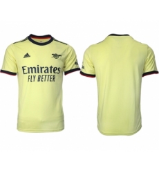 Men 2021-2022 Club Arsenal away aaa version green blank Soccer Jersey