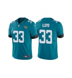 Men's Jacksonville Jaguars #33 Devin Lloyd Teal Vapor Untouchable Limited Stitched Jersey