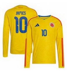 Men 10 James Rodriguez Colombia National Team Home 2