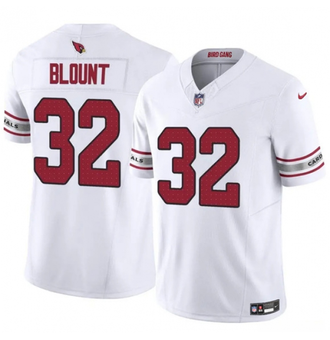Men's Arizona Cardinals #32 Joey Blount Red 2025 F.U.S.E. Vapor Untouchable Limited Football Stitched Jersey