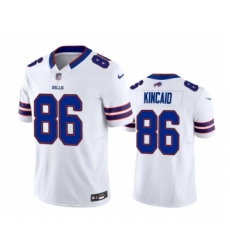 Men's Buffalo Bills #86 Dalton Kincaid White 2023 Draft Vapor Untouchable Stitched Football Jersey