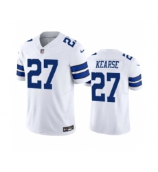 Men's Nike Dallas Cowboys #27 Jayron Kearse White 2023 F.U.S.E. Vapor Limited Stitched Football Jersey
